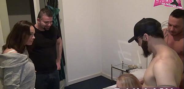 deutsche schlampe bei privat gangbang ohne kondom mit besamung